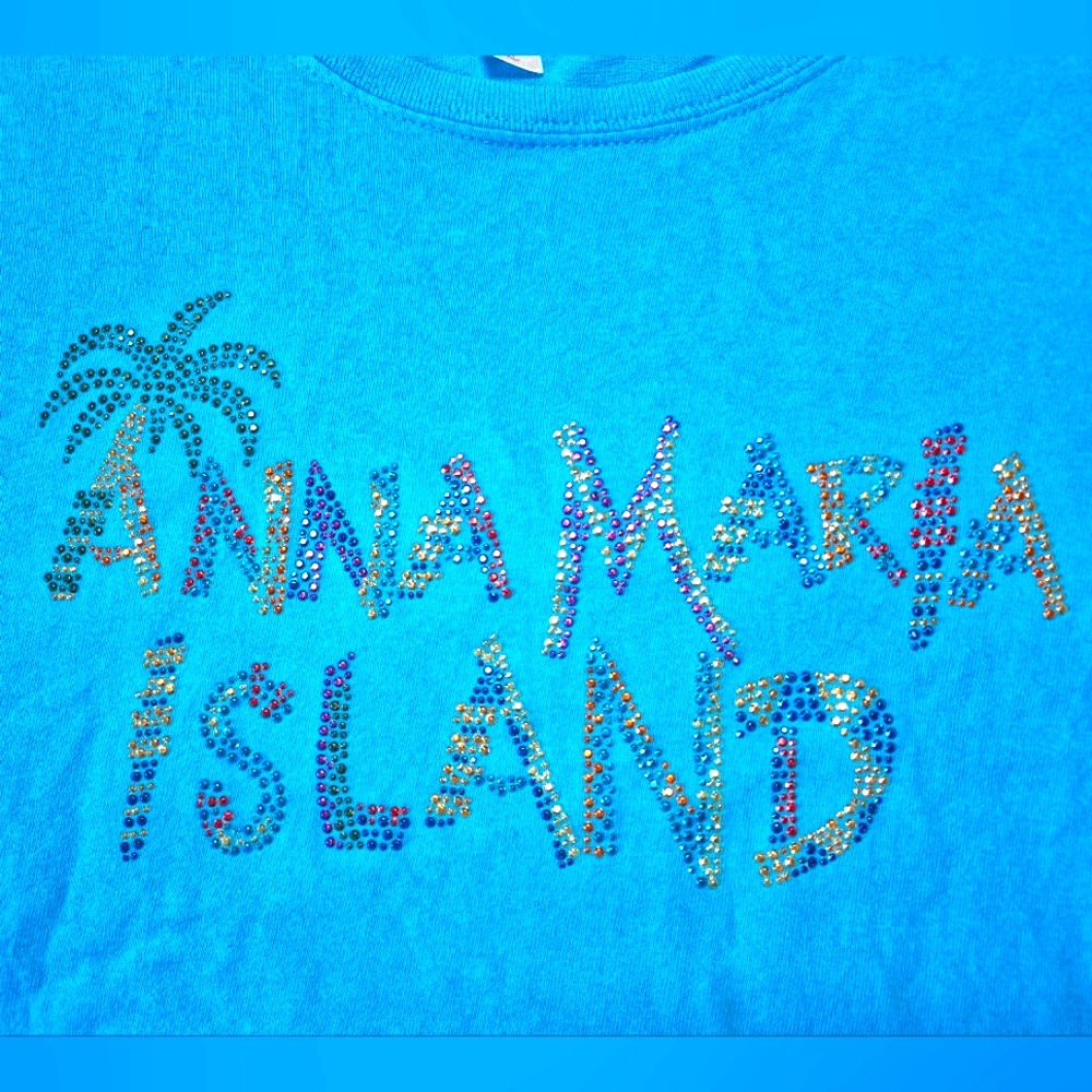 XL Anna Maria Island Bling Tshirt